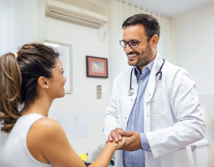 Doctor with Patient