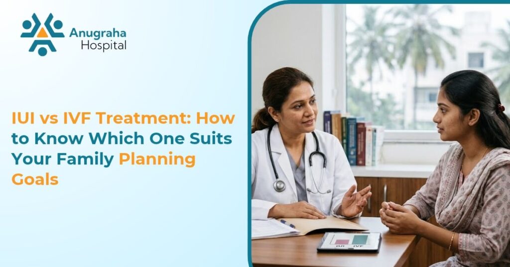 IUI vs IVF treatment